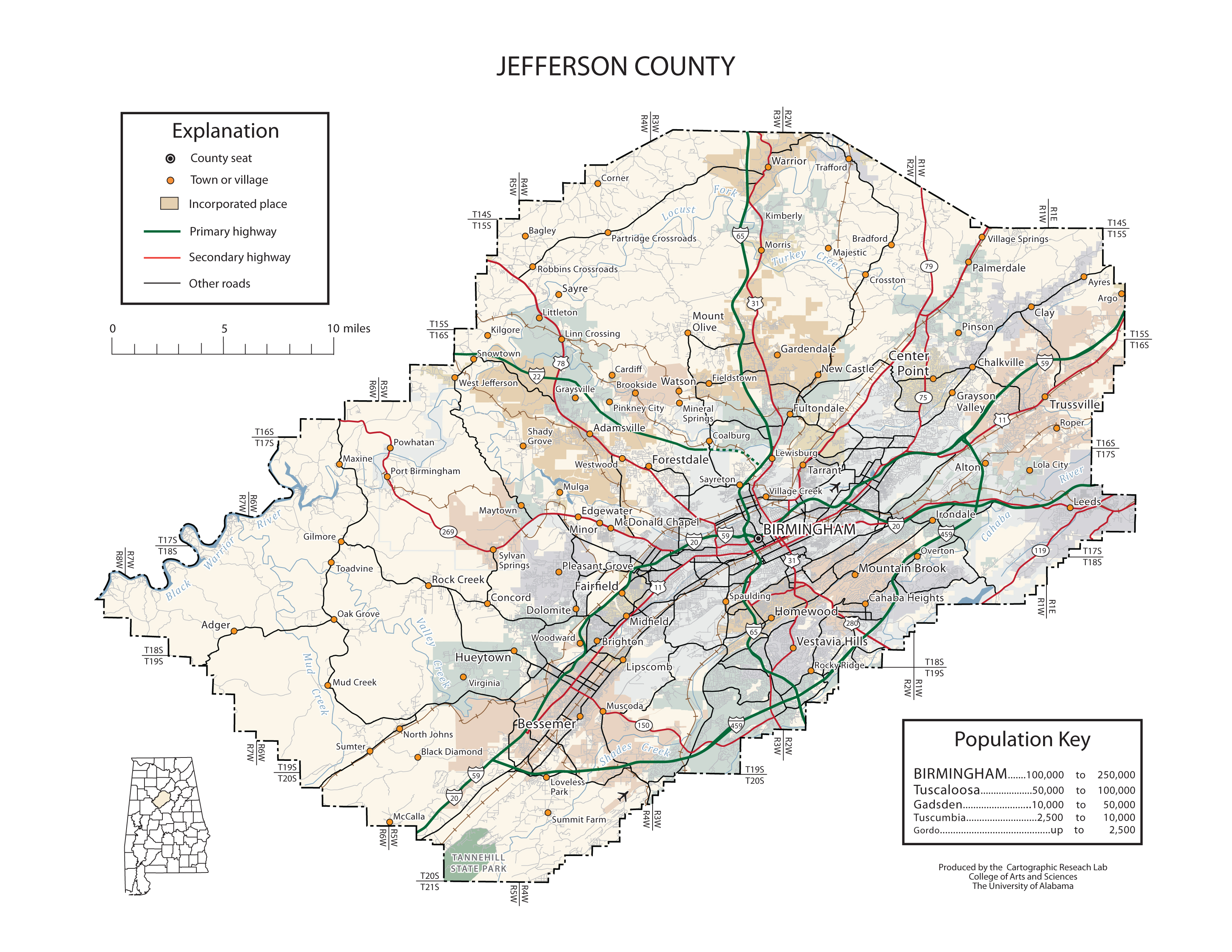 Jefferson County Alabama Gis Map The Ozarks Map 1356